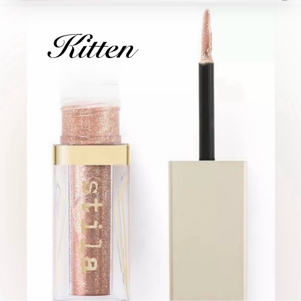 4- Options- Stilla Glitter & Glow Liquid Eye Shadow Kitten - Grace -Daring +